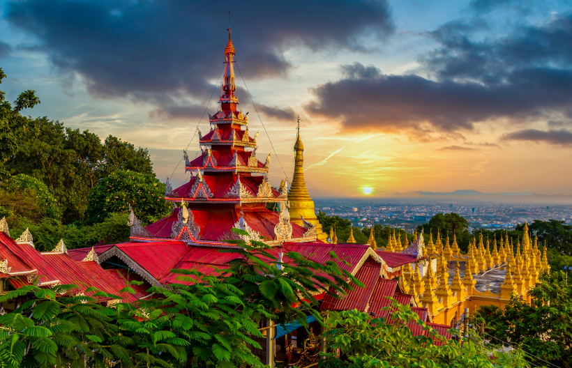 ทัวร์พม่า พุกาม มัณฑะเลย์ พระเจดีย์ชเวสิกอง วัดอนันดา มัณฑะเลย์ฮิลล์ พระมหามัยมุนี ชมโชว์เชิดหุ่นกระบอก 4 วัน 3 คืน สายการบินเมียนม่าร์ แอร์เวย์,แอร์เอเชีย